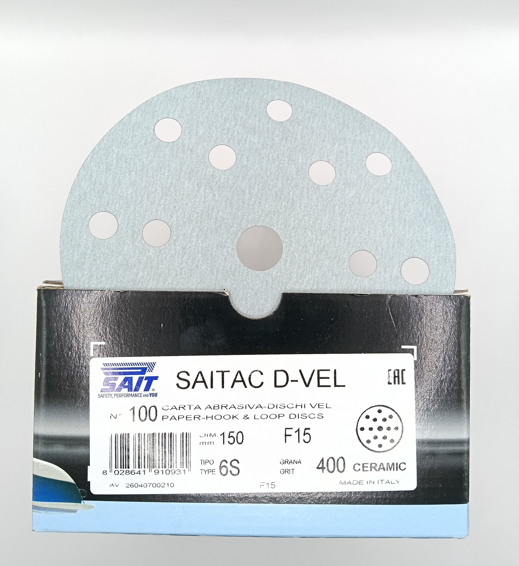 Disc abraziv ceramic 6S P400 - SAIT